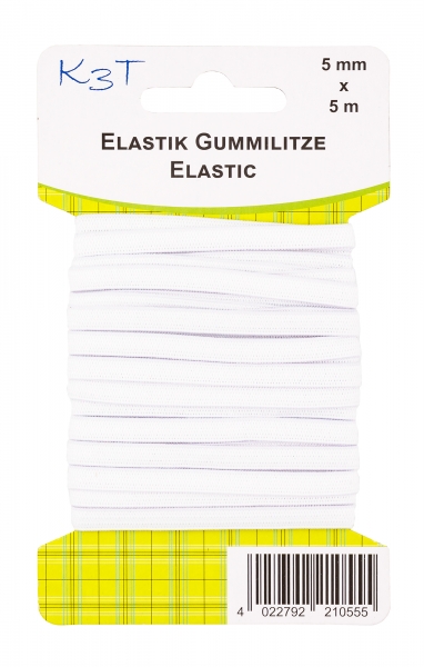 Elastic-Gummilitze 5 mm x 5 m