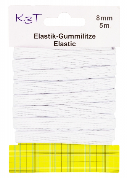 Elastic-Gummilitze 8 mm x 5 m