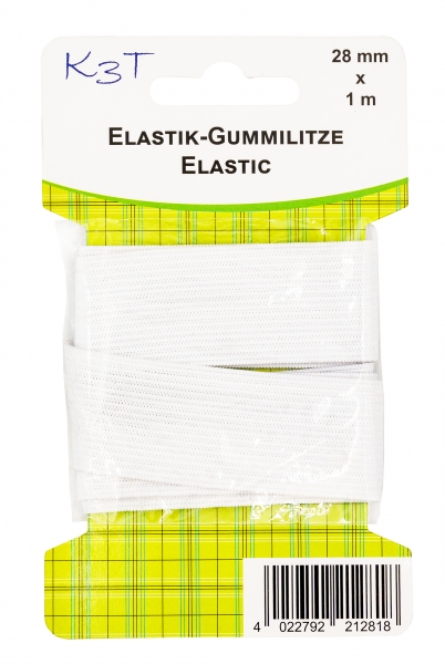 Elastic-Gummilitze 28 mm x 1 m